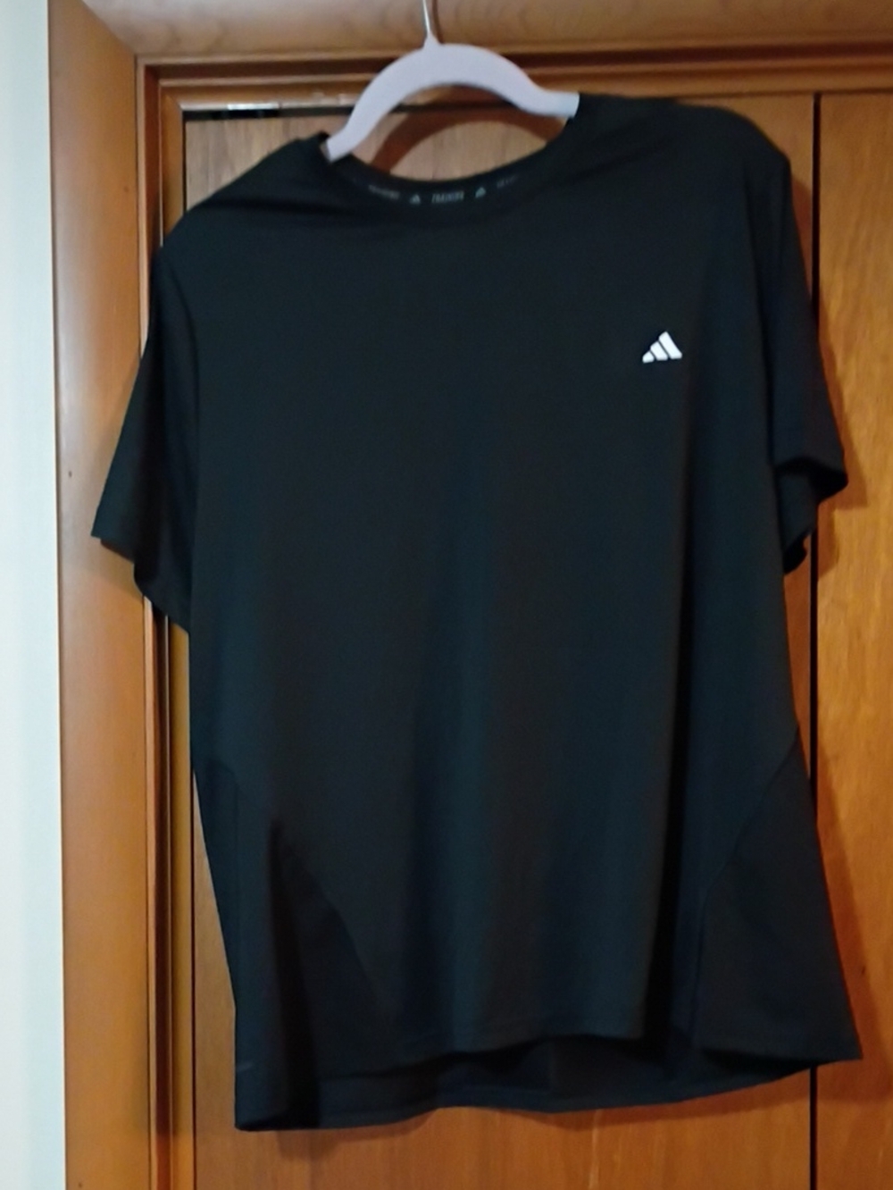 adidas Men’s Black Short-Sleeve Athletic Tee
